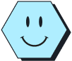 Smiley - blue